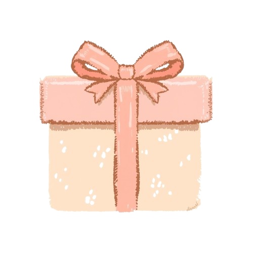 かわいいクリスマスクリップアート10種セット/ 手描き風パステルカラー素材【PNG・背景透過】