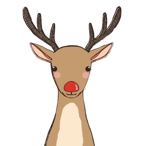 かわいいクリスマスクリップアート10種セット/ 手描き風パステルカラー素材【PNG・背景透過】