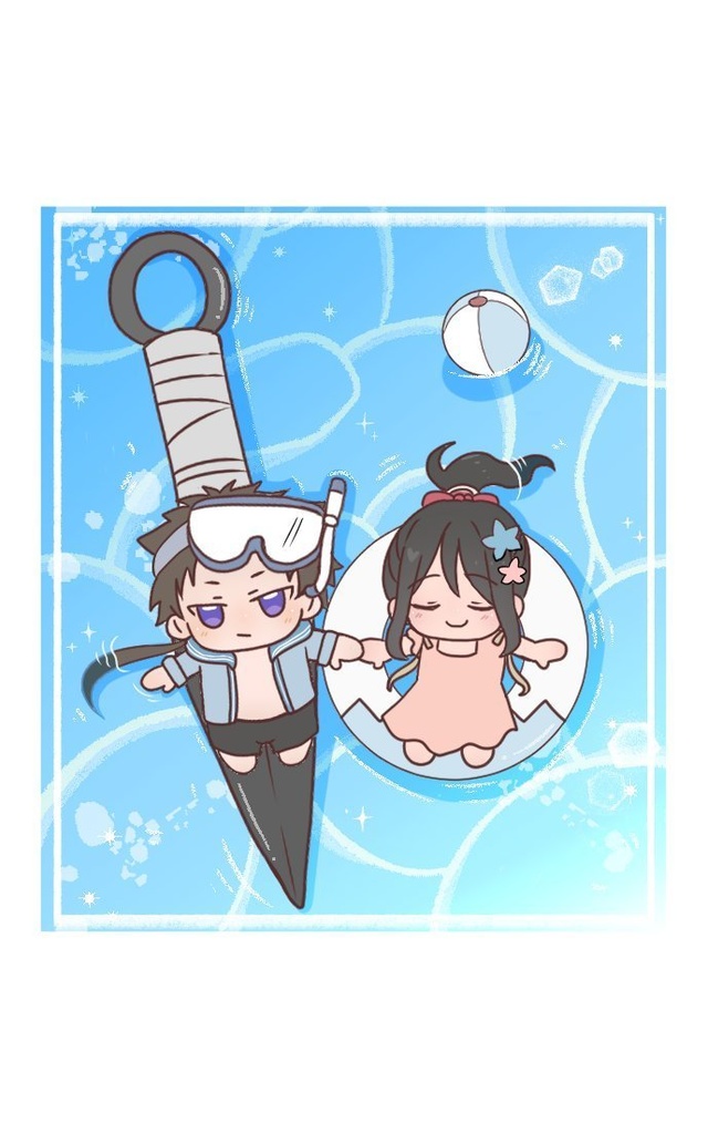 崎千 アクリルキーホルダー