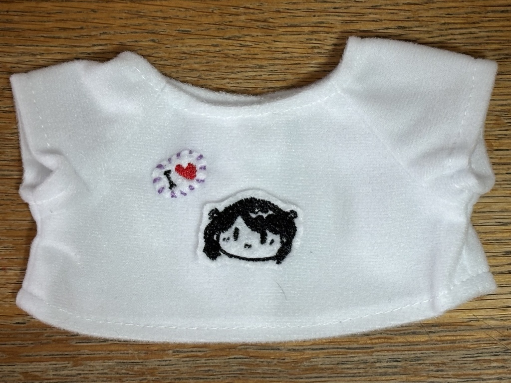 絵が変えられる！　Ｉ♥️師匠Ｔシャツ