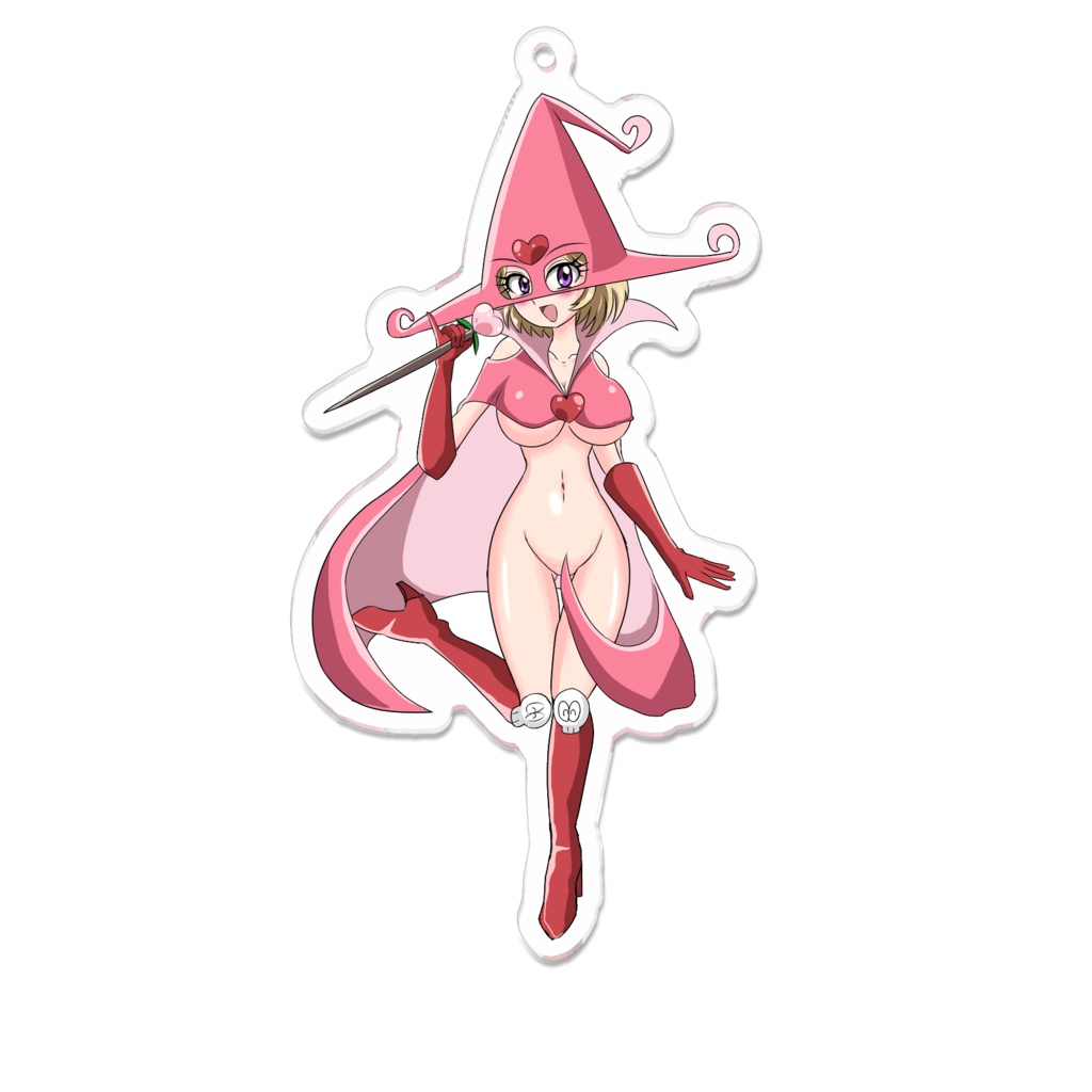 どろろ～んアクリルキーホルダー（帽子着）