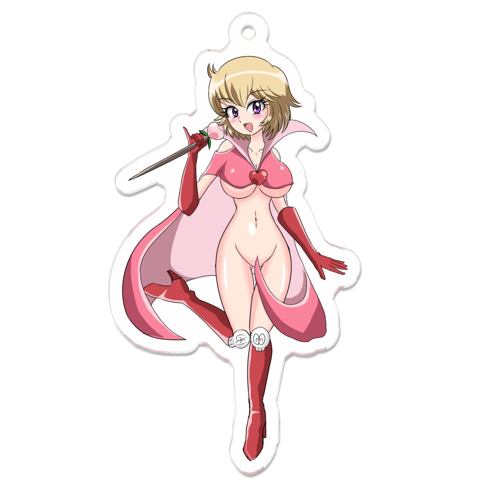 どろろ~んアクリルキーホルダー(すっぴんVer.)