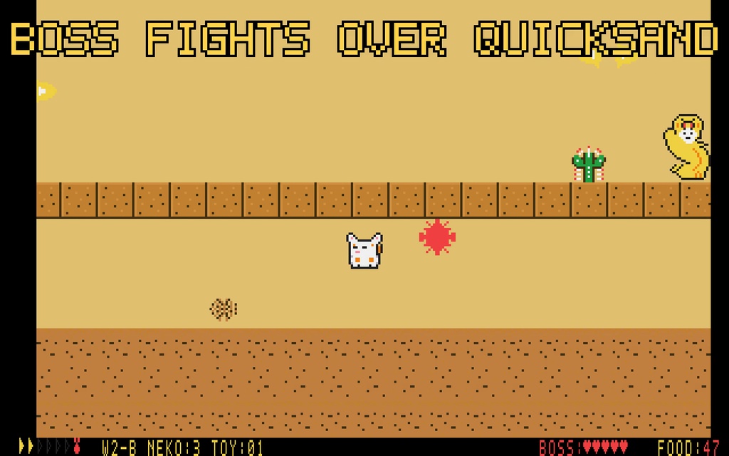 NEKO CAN RUN — ネコ缶ラン(SHARP MZ-2500用アクションゲーム)