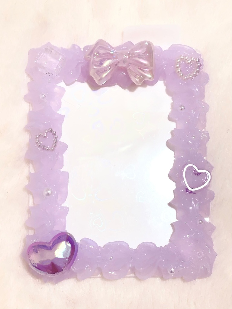 ♡ホイップデコ デコトレカケース♡パープル 推し活