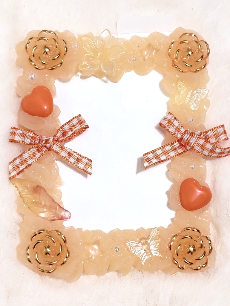 ♡ホイップデコ デコトレカケース♡オレンジ 推し活