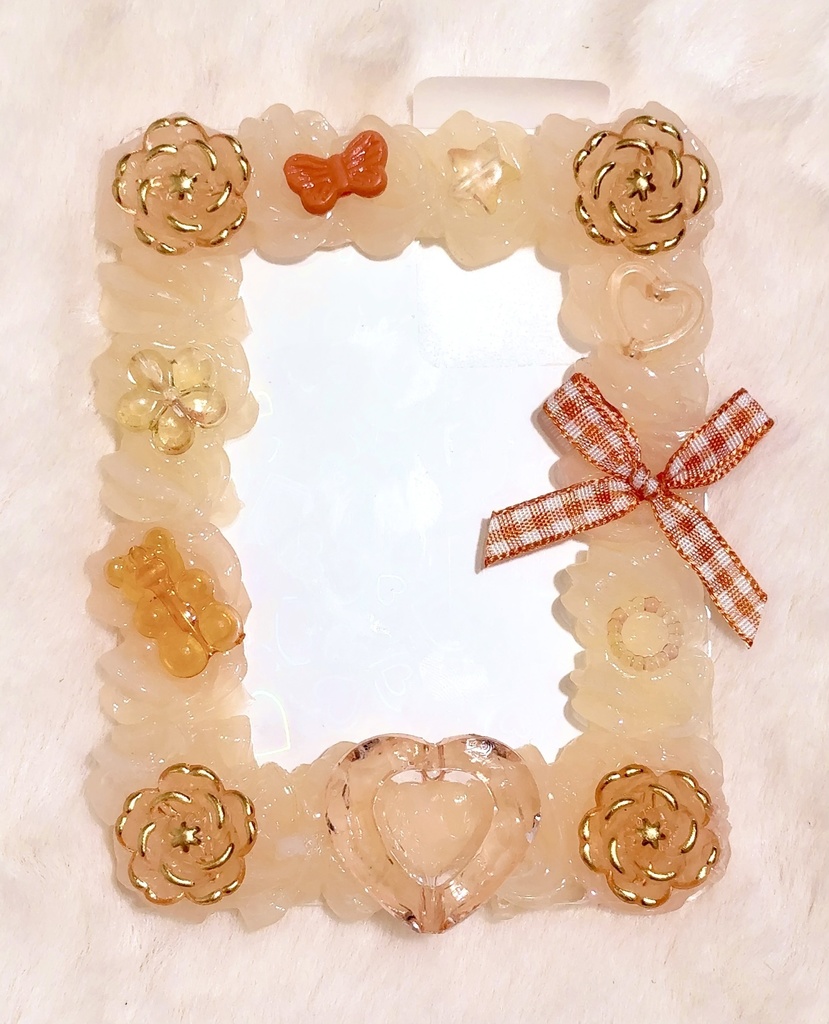 ♡ホイップデコ デコトレカケース♡オレンジ 推し活