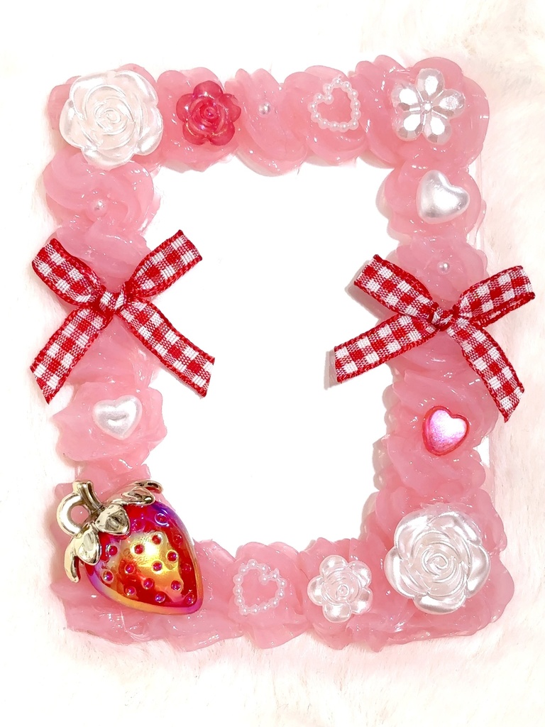 ♡ホイップデコ デコトレカケース♡レッド 推し活