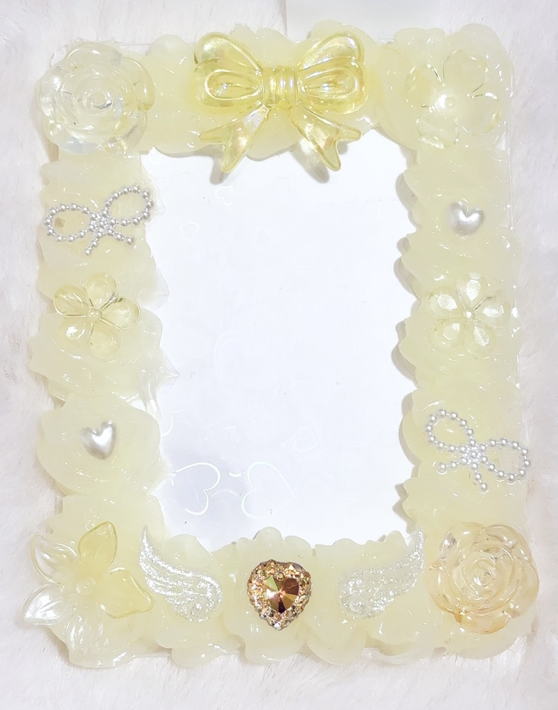 ♡ホイップデコ デコトレカケース♡イエロー 推し活