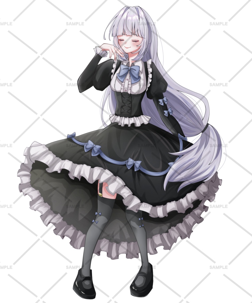 立ち絵素材【ゴスロリ】