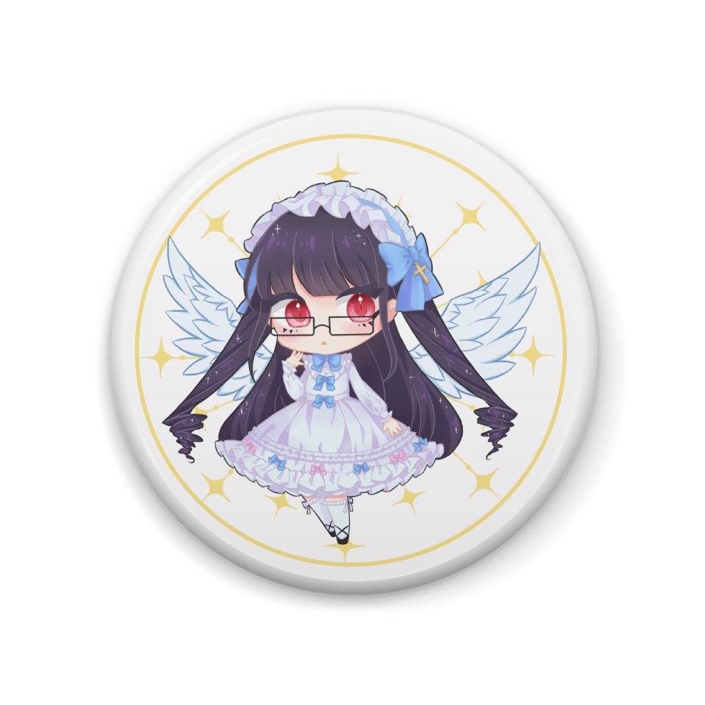 天使ちゃん缶バッジ