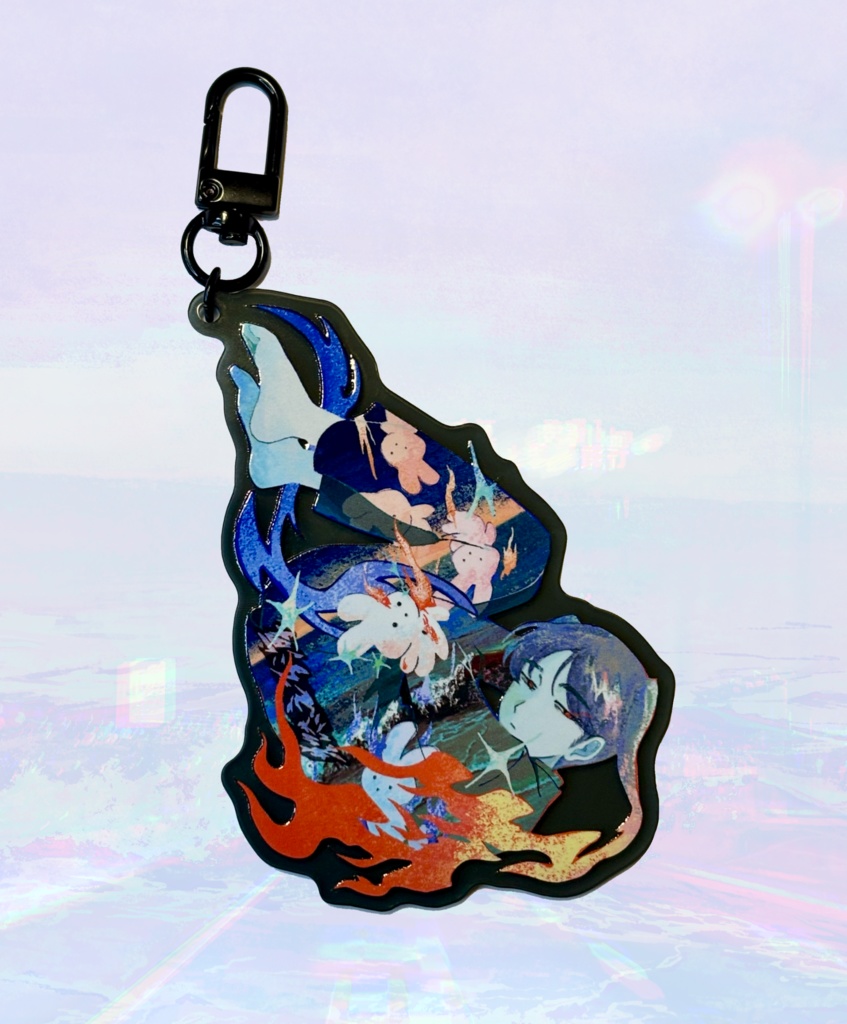 浮遊中キーホルダー