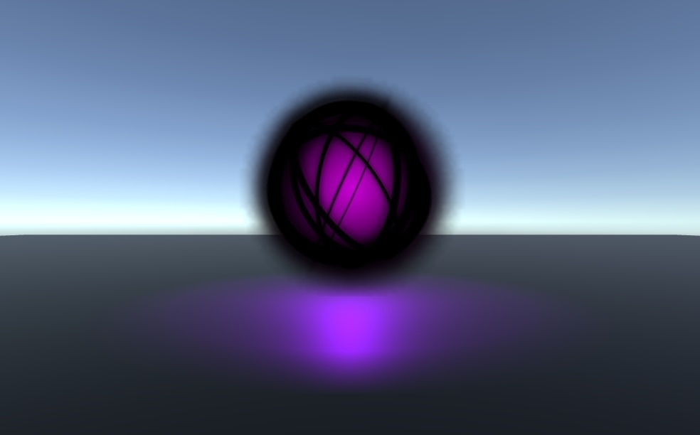 Shadow Ball Particles for UnityVrChat