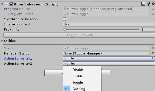 Toggle System[UdonSharp]