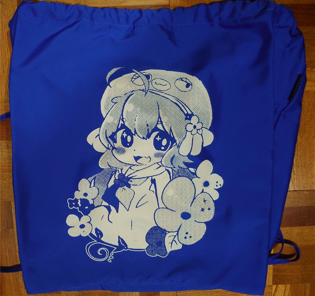 音街ウナ✿エコバック✿リュックにもなる折りたたみタイプ