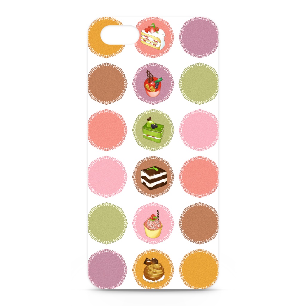 スイーツケーキのiPhoneケース