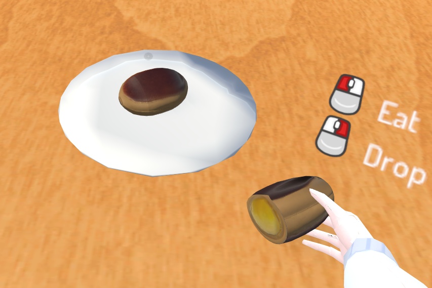 【VRCギミック】無限増殖するはずだった饅頭