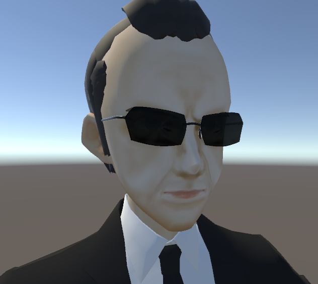 【VRChat向け】エージェントなサングラス