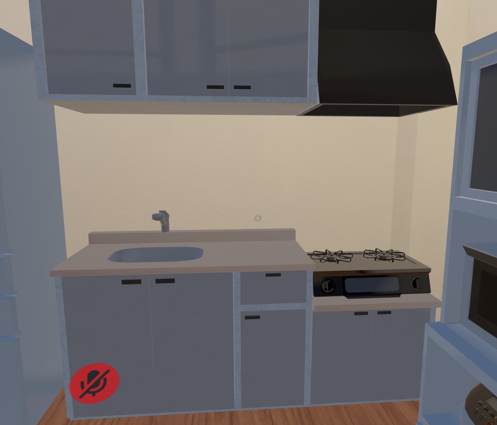 【VRC向け】キッチンセット Ver1.0