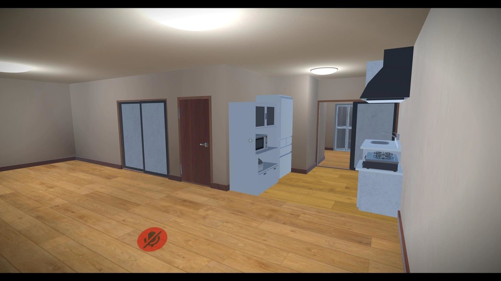 Apart room 001 【VRCワールド】