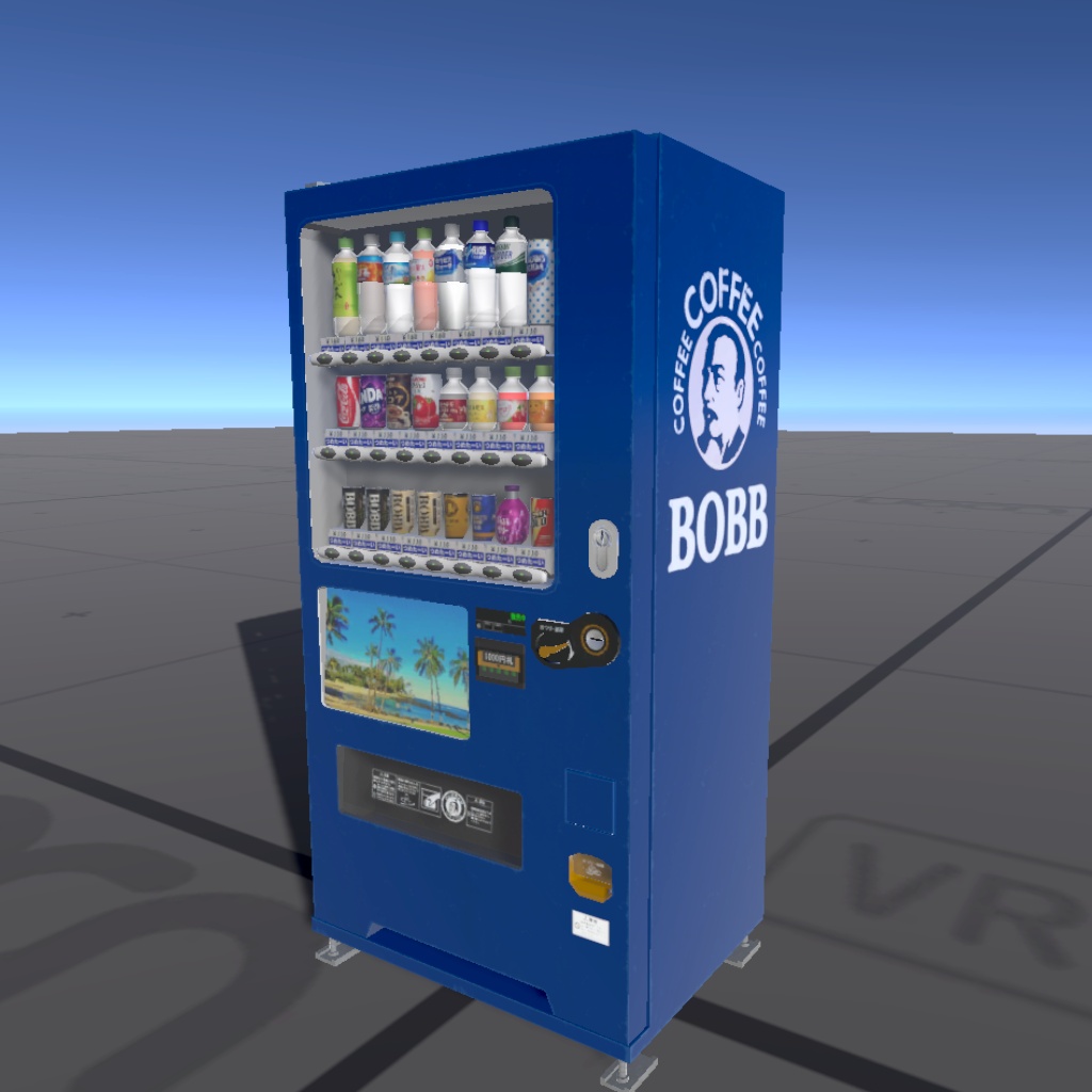 【VRC UDONギミック】自動販売機 よく見る自動販売機
