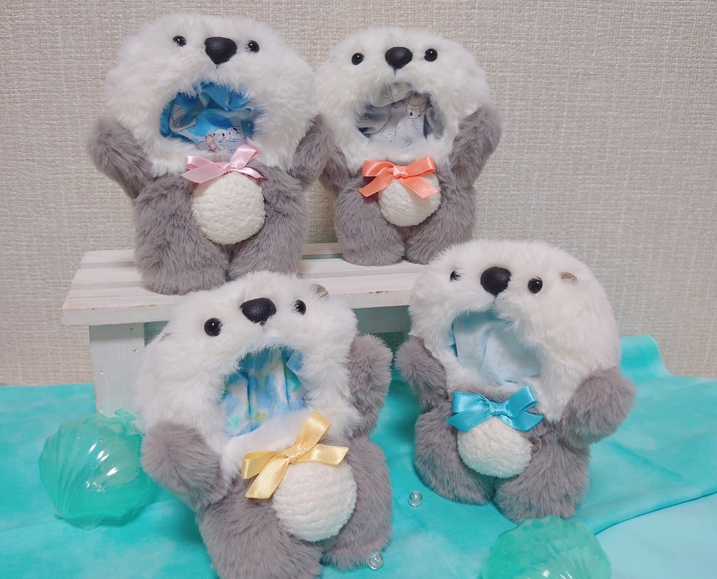 赤ちゃんラッコの着ぐるみ