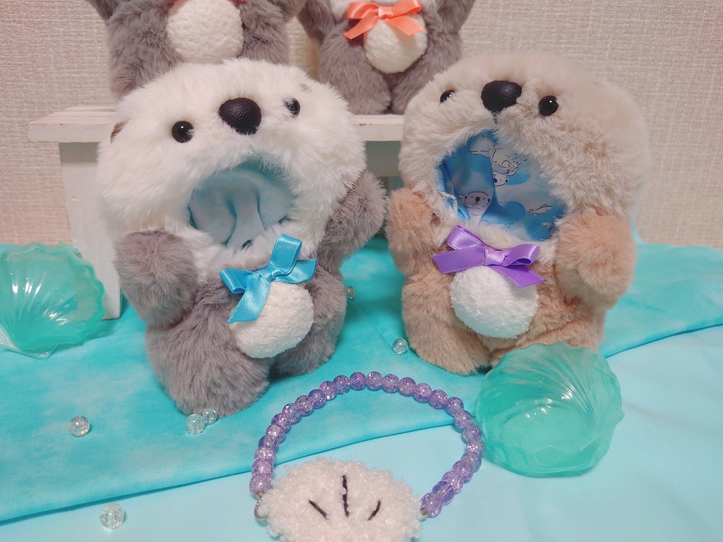 赤ちゃんラッコの着ぐるみ