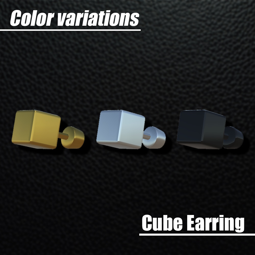 【VRChat想定】Simple Accessories set