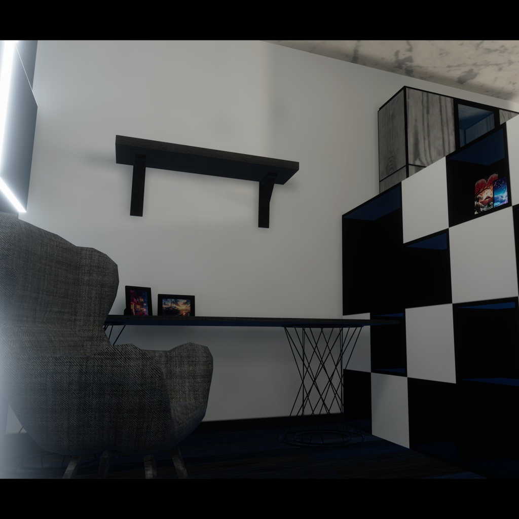 【すぐに使える!VRC想定ワールド】ArcRoom01