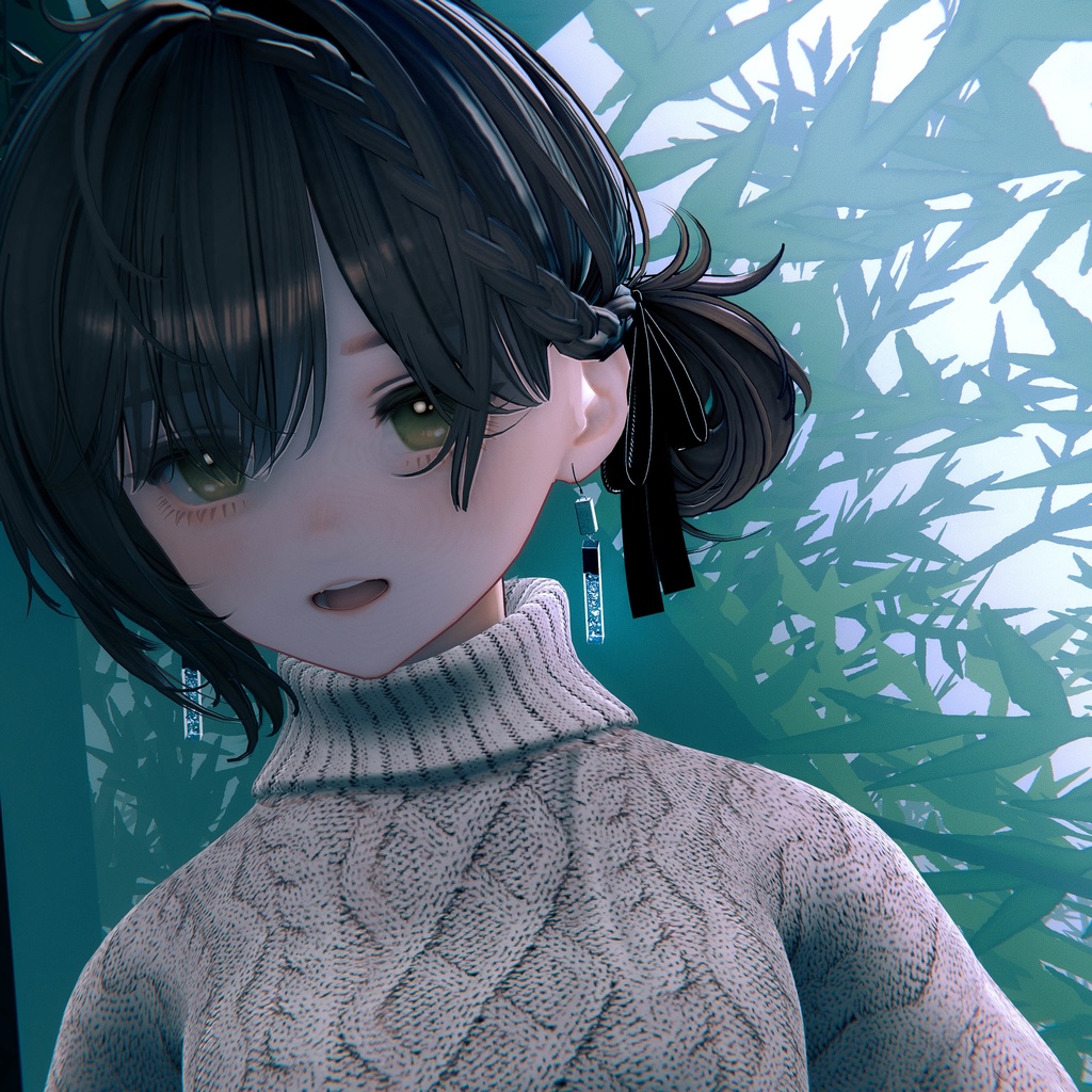 【VRChat想定】花水槽の飾りモノ -Herbarium Acc-【PB対応】