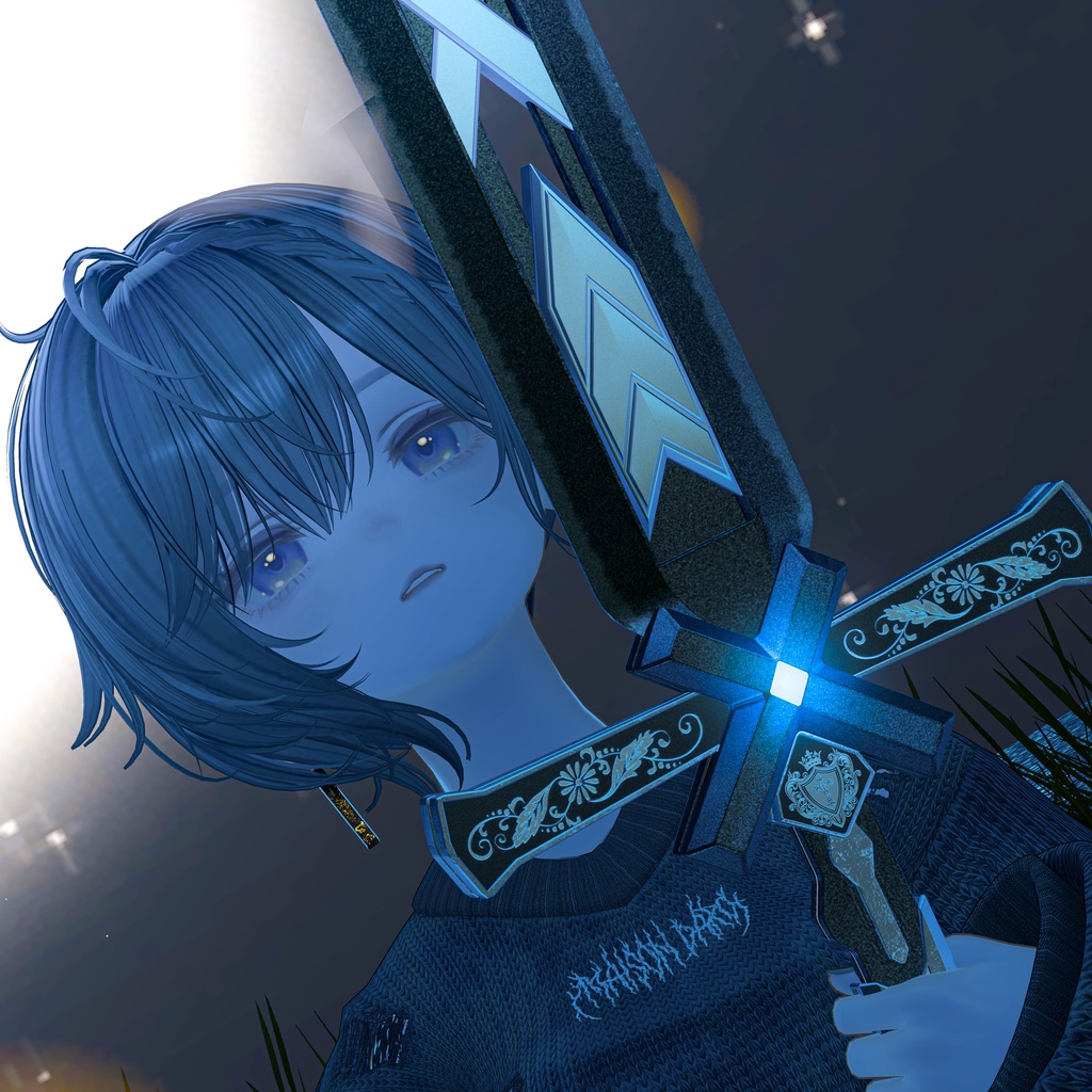 【VRC想定武器】魔剣レムリア【パーティクル/ギミック】