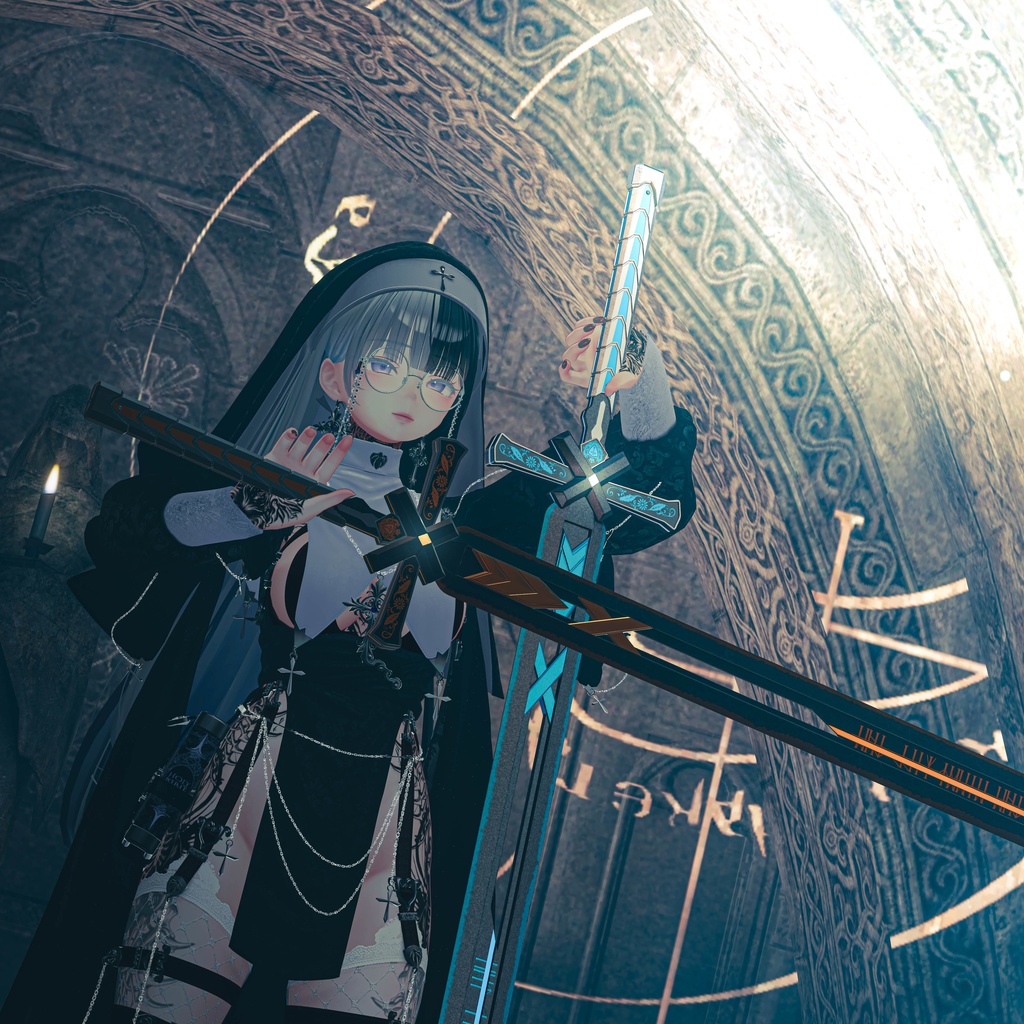 【VRC想定武器】魔剣レムリア【パーティクル/ギミック】