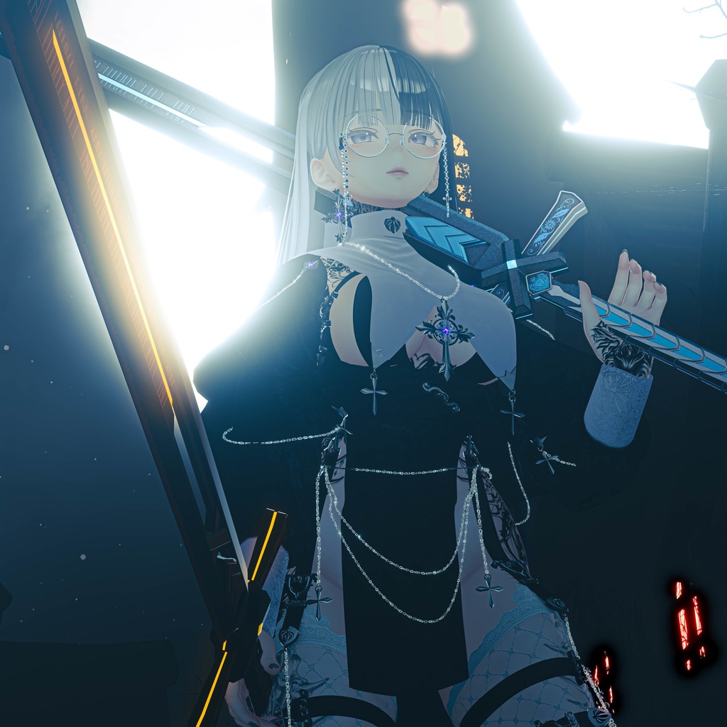 【VRC想定武器】魔剣レムリア【パーティクル/ギミック】