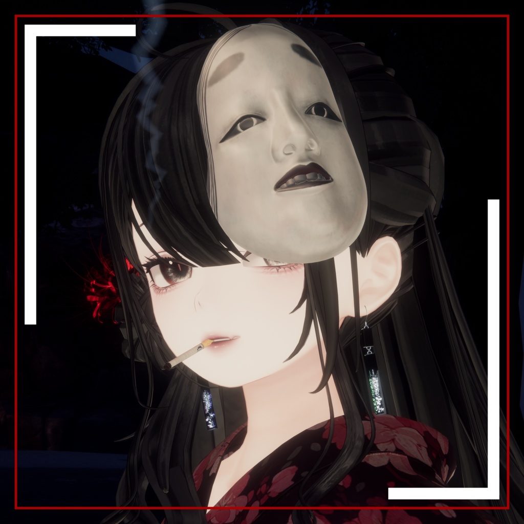 【VRChat想定】妖しげ和風小物セット【PB対応】