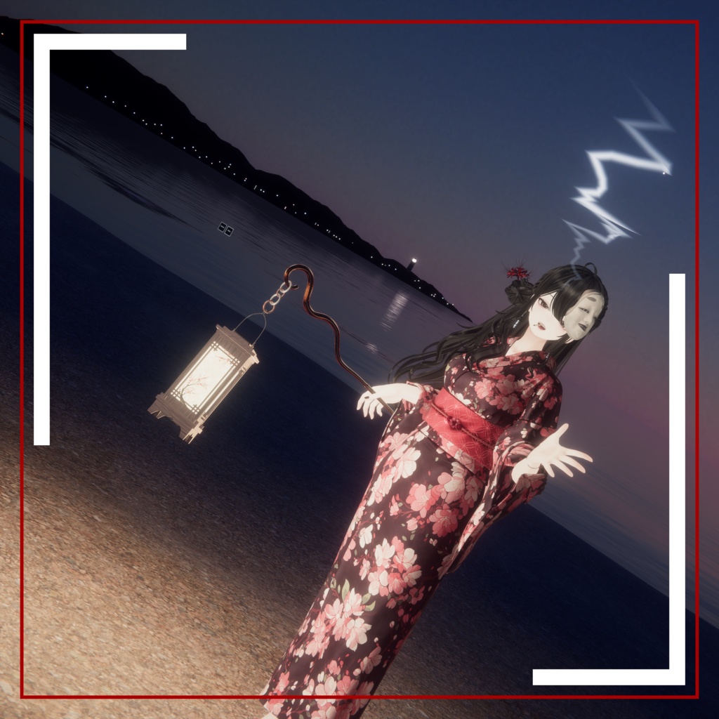 【VRChat想定】妖しげ和風小物セット【PB対応】