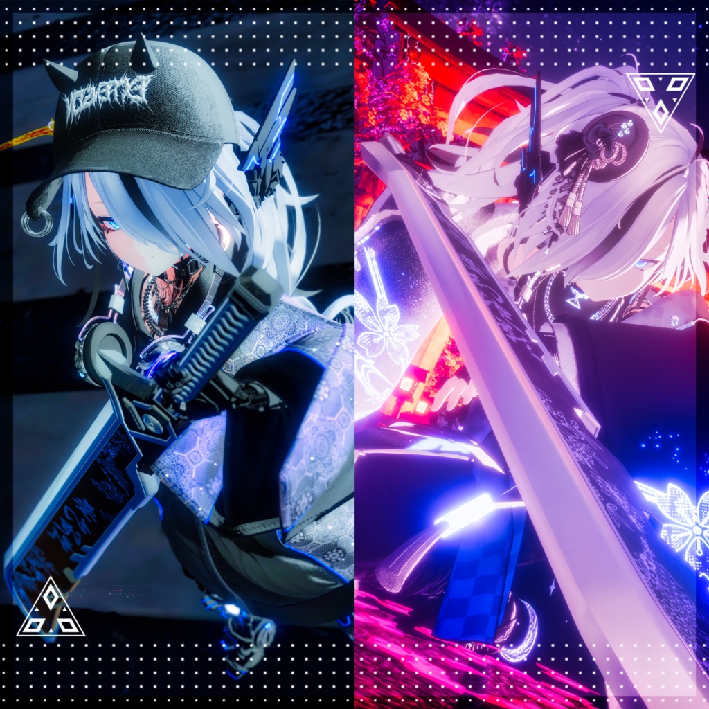 【VRC想定武器】黎明大刀-葬華-