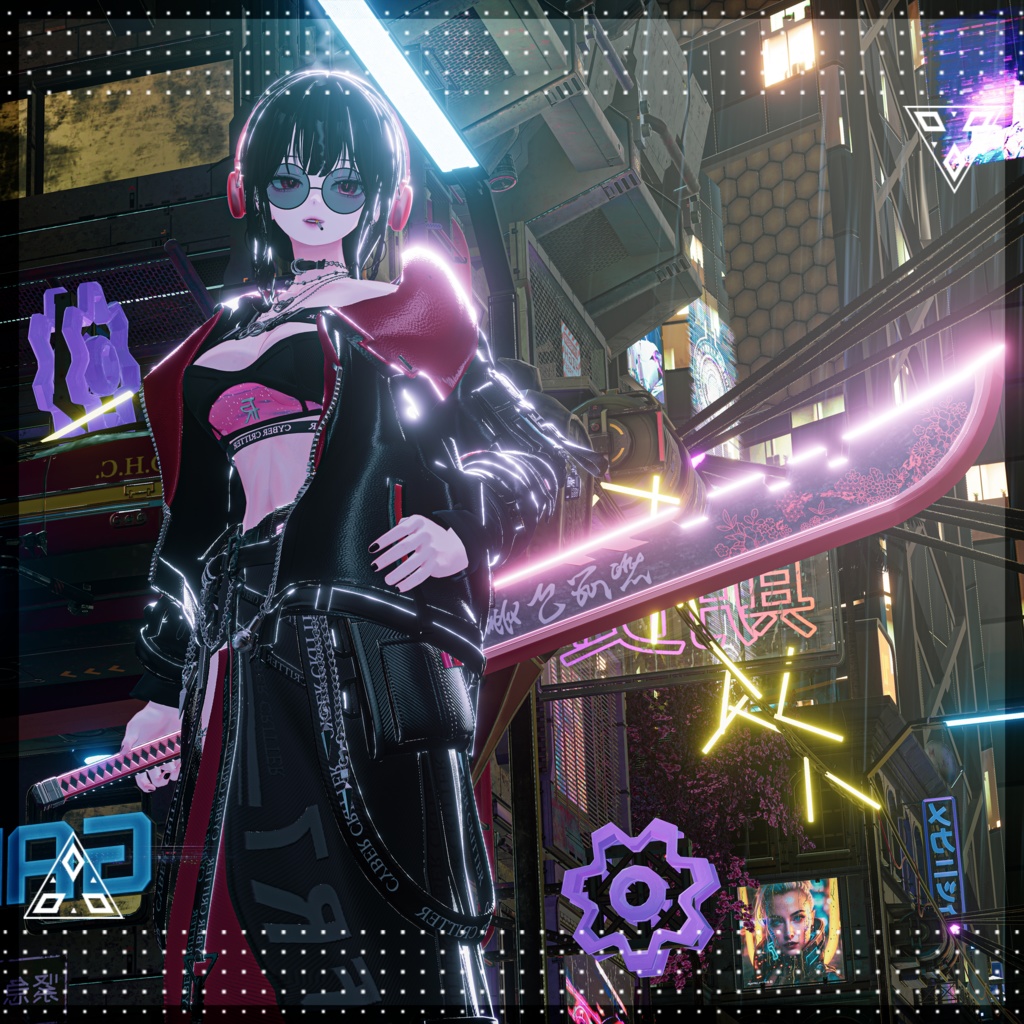 【VRC想定武器】黎明大刀-葬華-