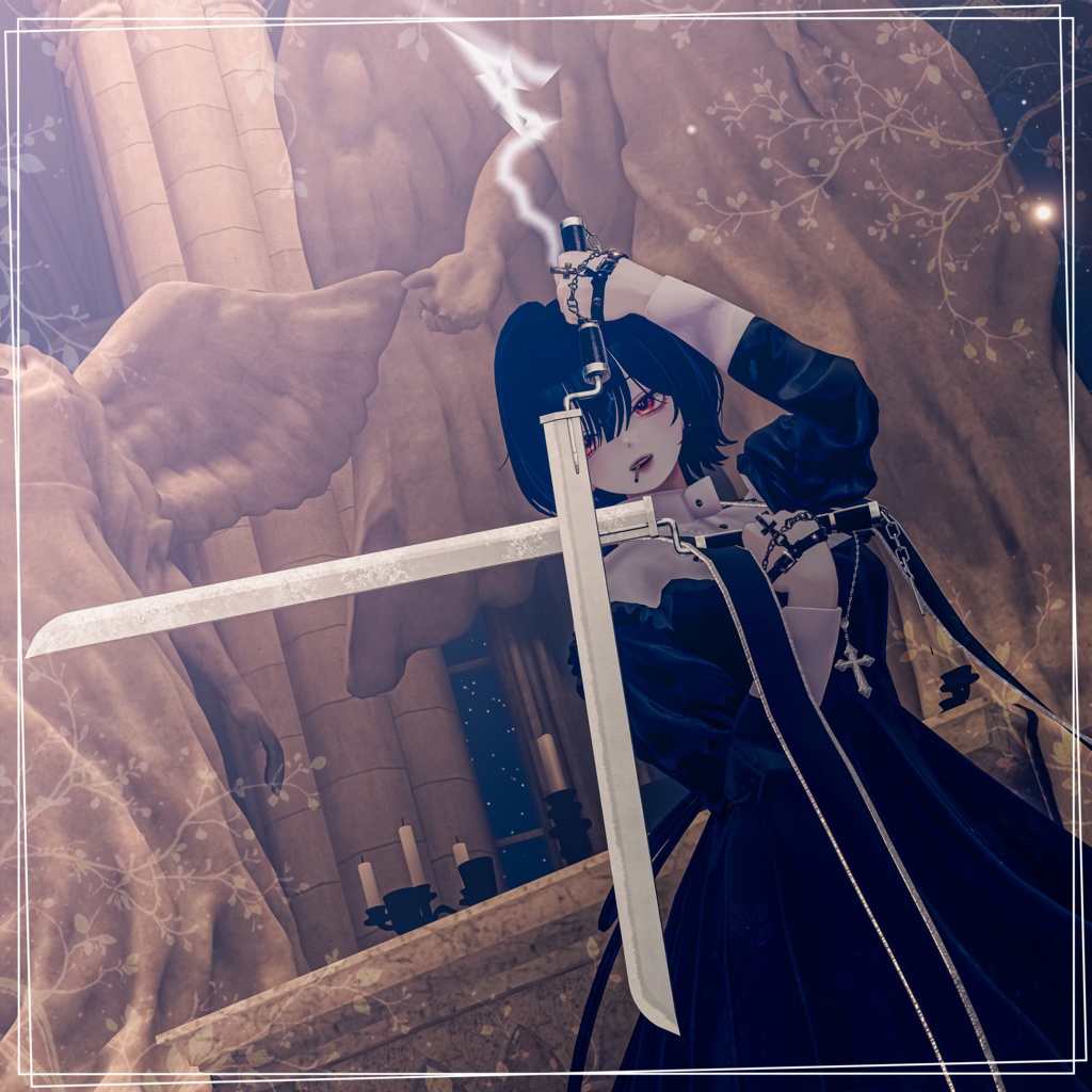 【無料】聖者の銃剣-Sacred Bayonet-【VRC想定武器】