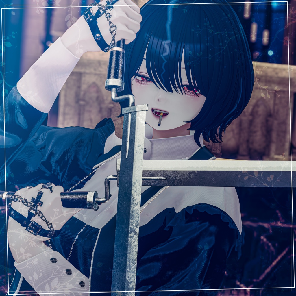 【無料】聖者の銃剣-Sacred Bayonet-【VRC想定武器】