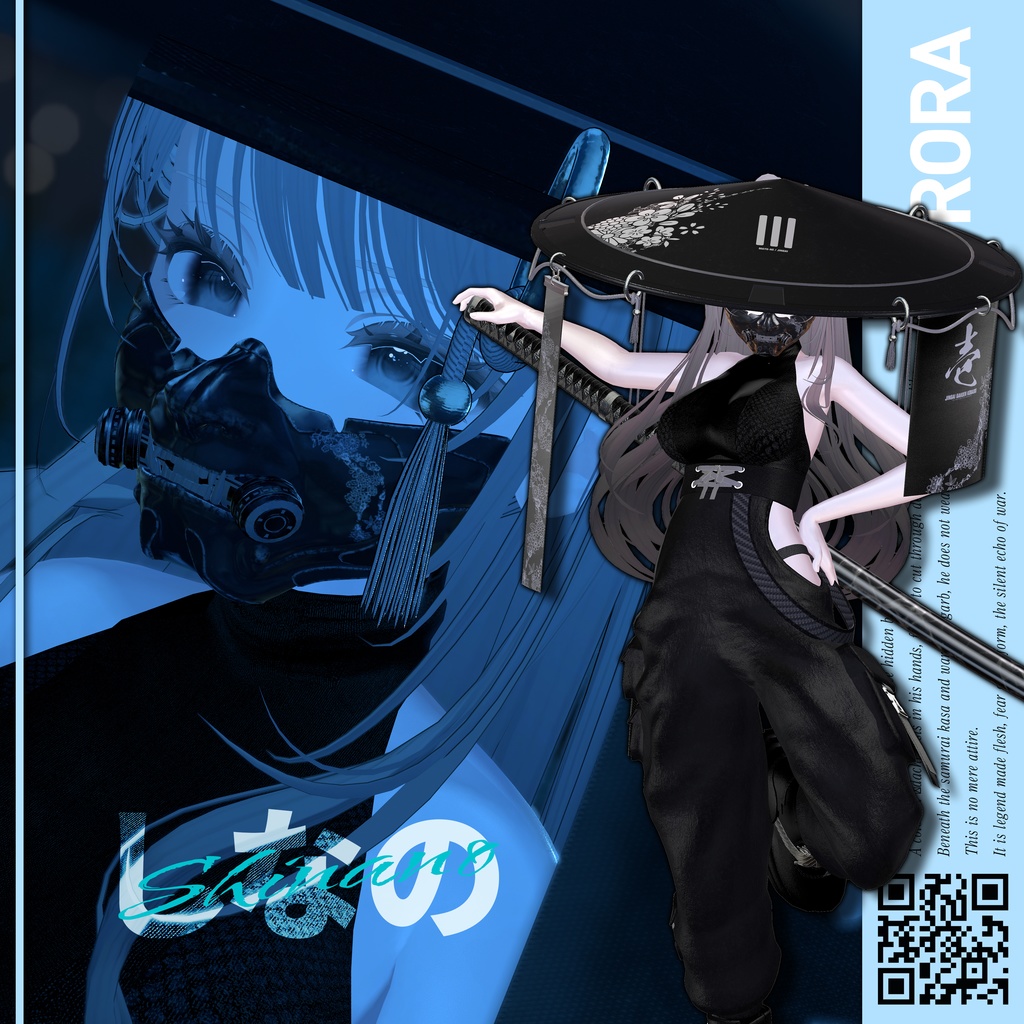 [10アバター対応] 化楽 ∽KERAKU∽ [VRC想定衣装・武器ギミックセット] 缩略图 8