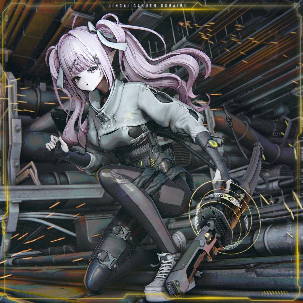 ☆セール中【武器/ギミック】羽々斬-HABAKIRI-【VRC想定】