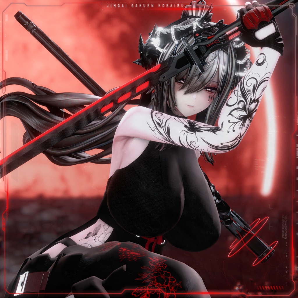 ☆セール中【武器/ギミック】羽々斬-HABAKIRI-【VRC想定】