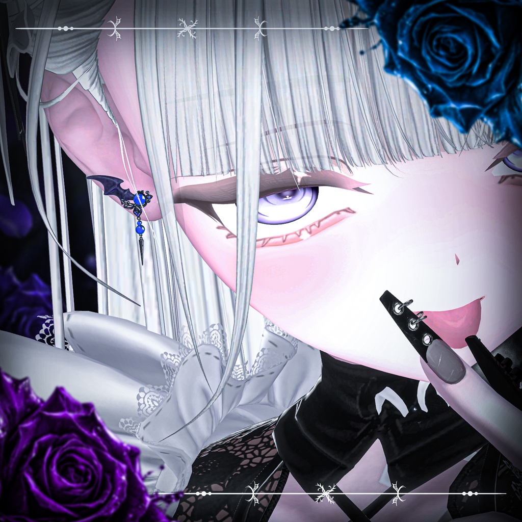【VRChat想定】SANGUINE 【PB対応アクセサリー】