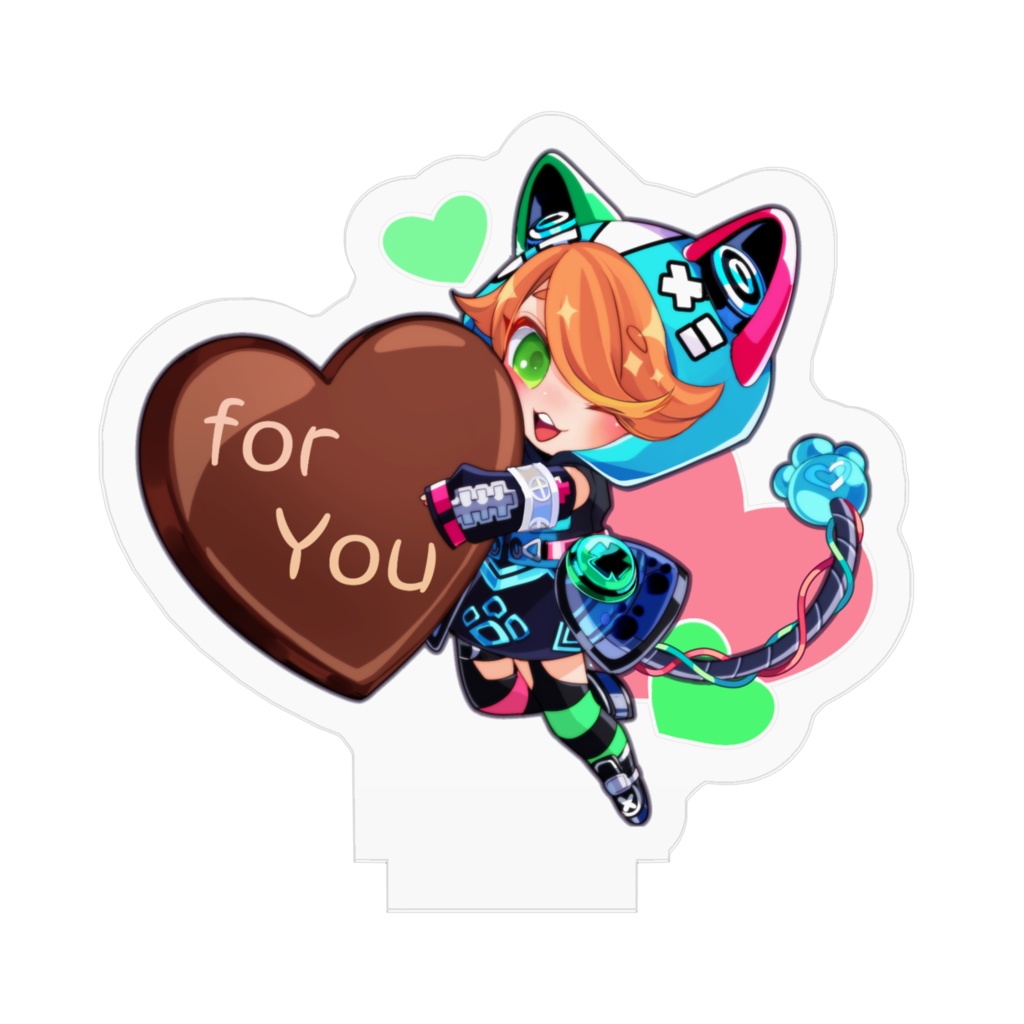 新倉りてぃアクリルスタンド【バレンタイン2022】