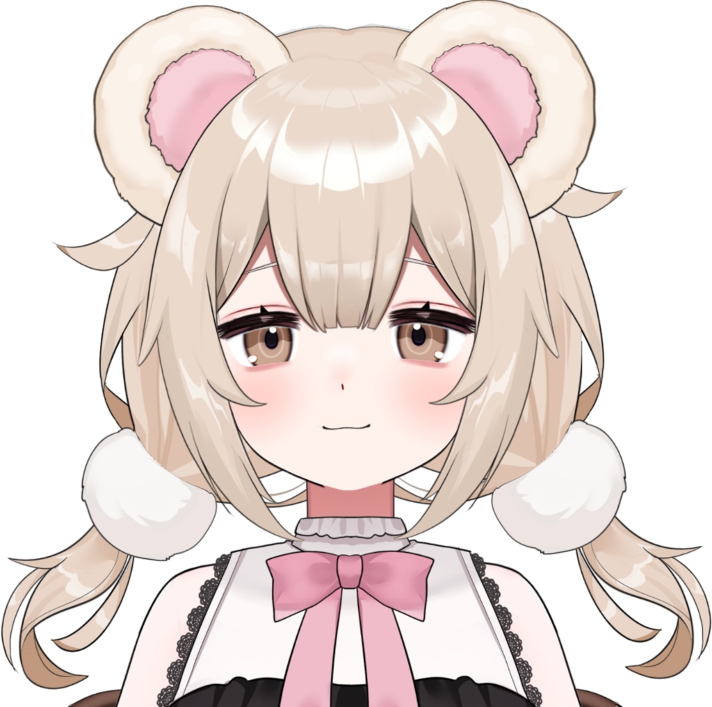 【限定1点】【Vts】【Live2D】かわいいクマのLive2Dモデル – すぐに使用可能