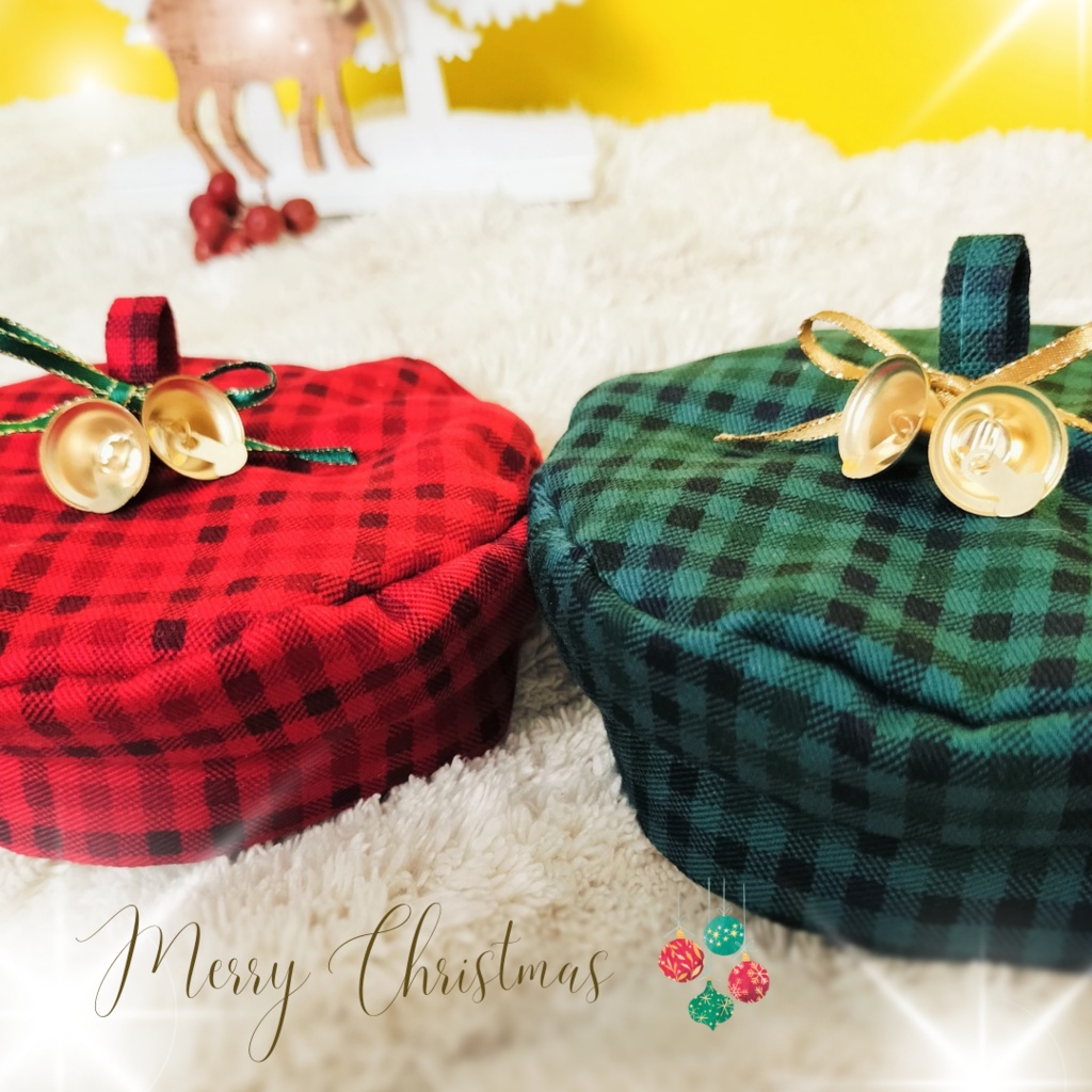 ベル🔔がキュートなXmasジャンプスーツ【ペアセット】