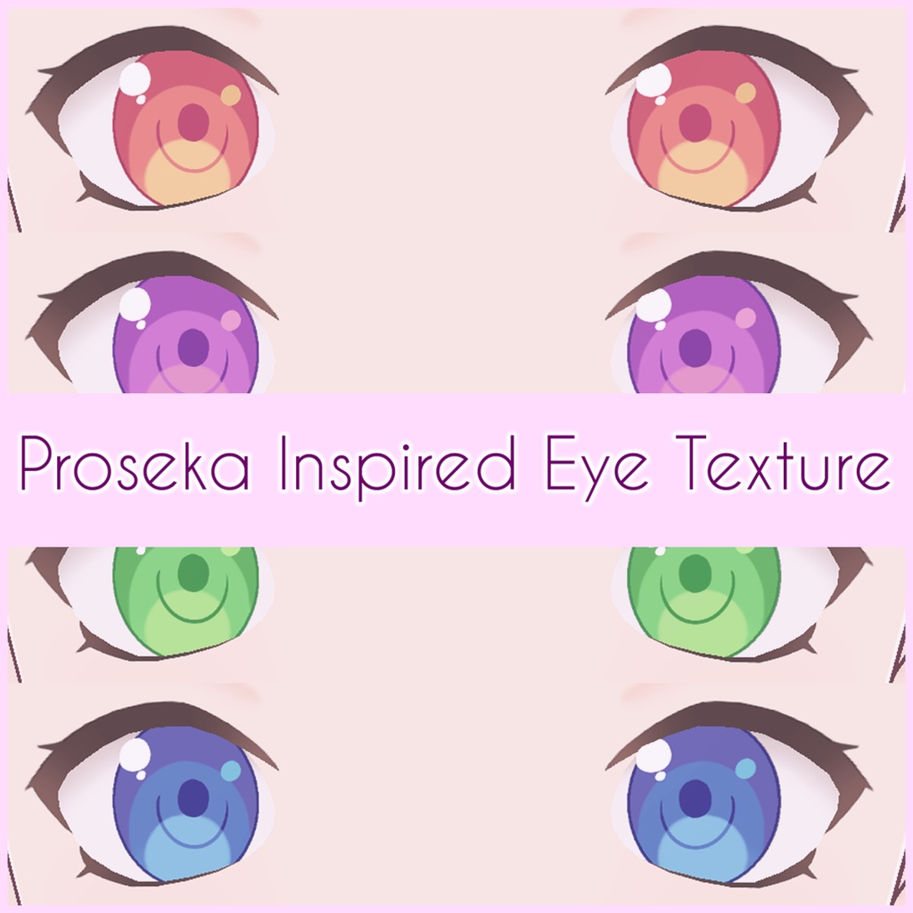 [Vroid] PROSEKA Inspired Eyes [Free]