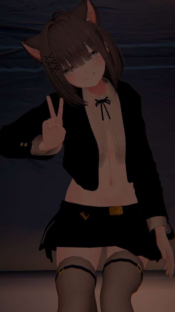 【複数アバター対応】Shorty Blazer【VRChat】