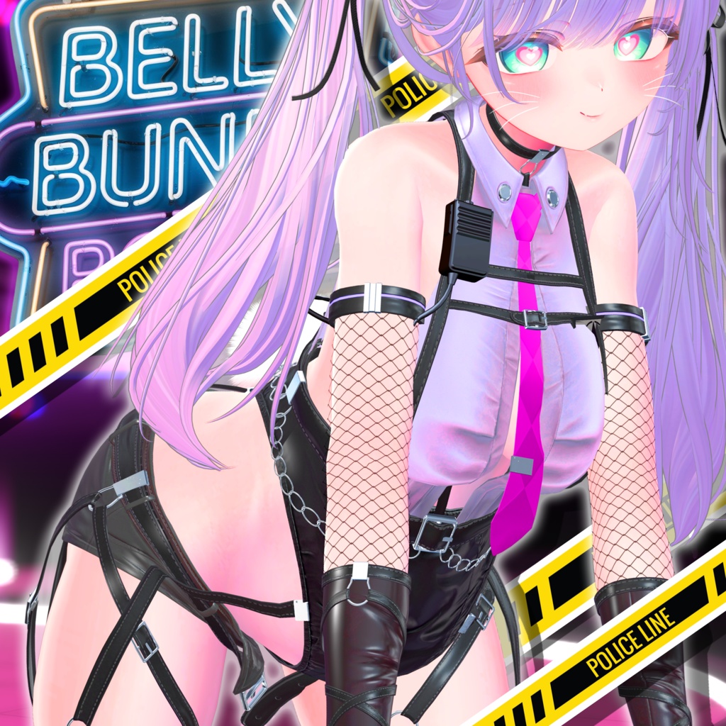 Belly BunnyPolice 妊婦警官！！（Blend Shapes）