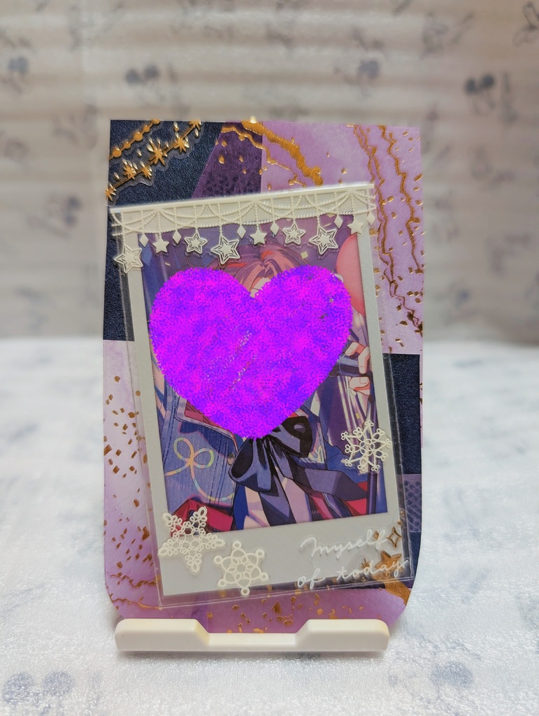 スマホに挟めるコラージュスリーブ