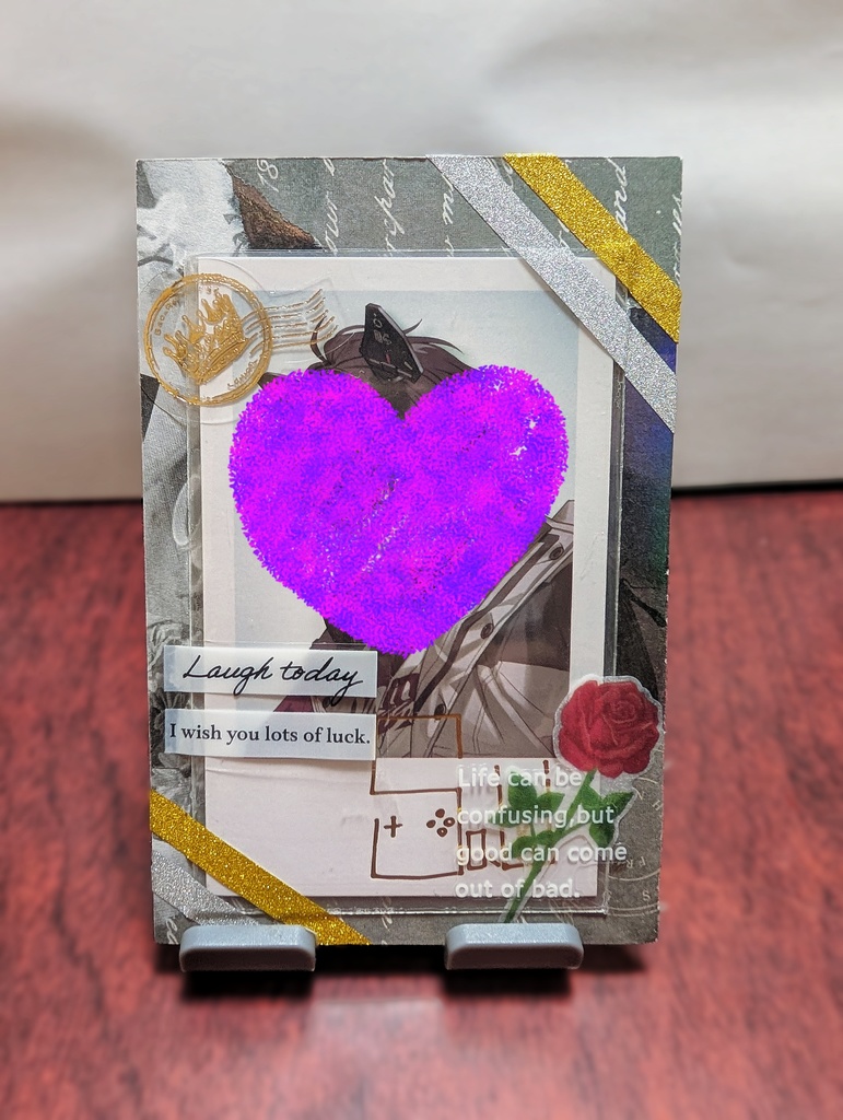 スマホに挟めるコラージュスリーブ